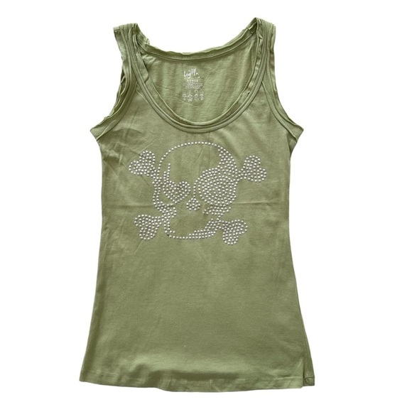 Log In Supima Cotton Scull Tank Top - Picture 1 of 4